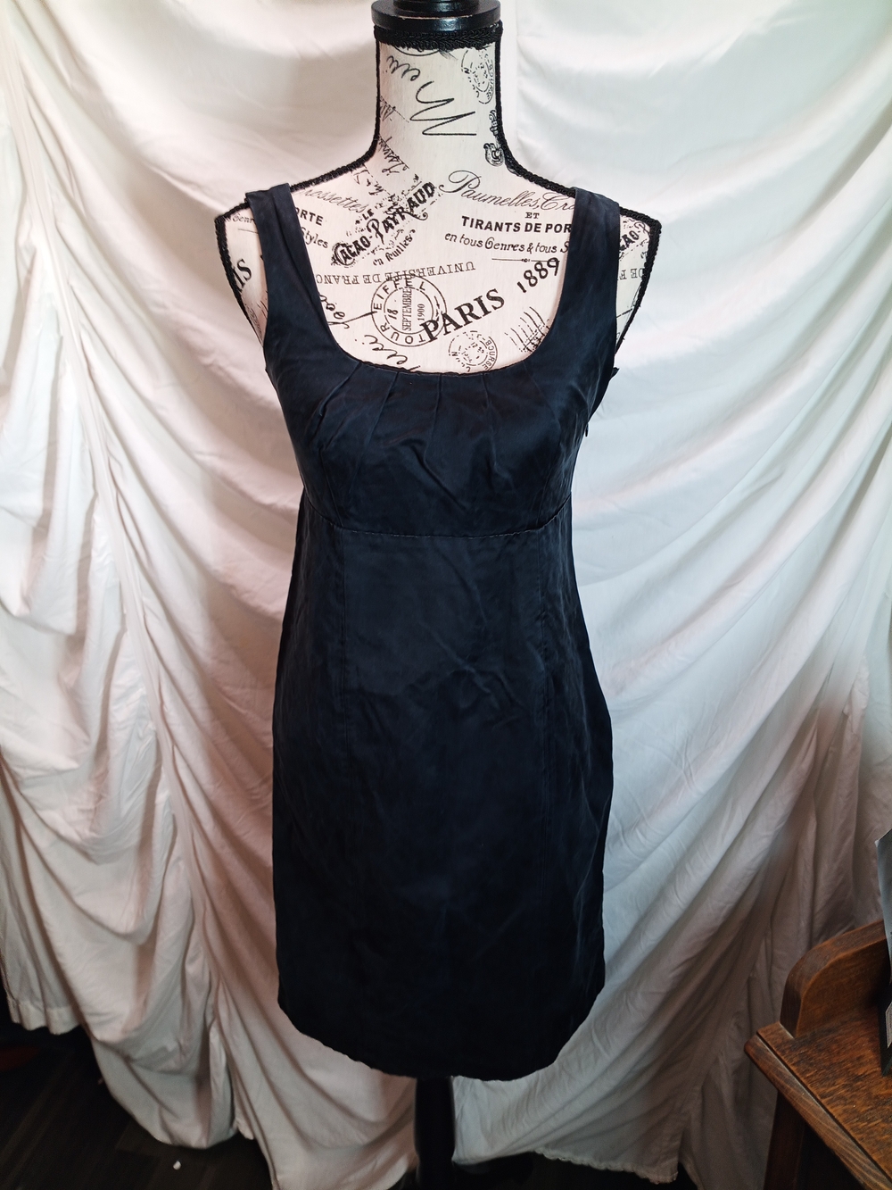 Banana Republic Black Dress with Scoop Neck